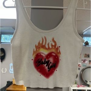 “Babygirl” baby tank